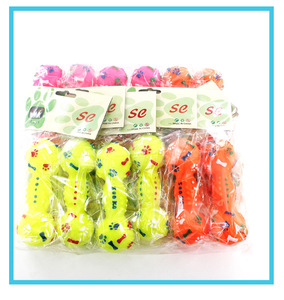 Fabricante al por mayor Squeaky Mix Color Juguetes de vinilo para perros - Product Image 5