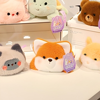 Magnifique aimant de réfrigérateur en peluche de dessin animé, pendentif magnétique en forme d'animal pour cadeau et décoration de chambre