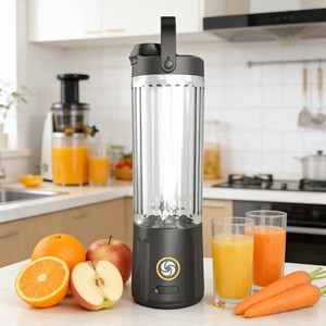 เครื่องปั่นพกพาขนาด 550 มล. รุ่นใช้งานหนัก ความเร็วสูง ชาร์จผ่าน USB บดน้ำแข็งได้ ป้องกันการรั่วซึม เครื่องเตรียมอาหารเด็ก เครื่องผสมอาหารในครัว ขายส่ง - Product Image 2