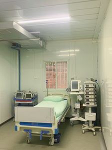 Contenedor Plegable de Acero para Hospital, Panel Sándwich, Clínica Portátil, Casa Contenedor de 20 pies para Uso Médico con Quirófano, África - Product Image 3