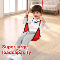 Chaise suspendue pour enfants Ropecube avec cordes réglables, siège en plastique, crochets robustes, pour intérieur, extérieur, maison, garderie, arbre, jardin, aire de jeux