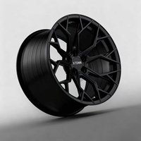 Rines Forjados de Aluminio con Acabado Negro Cóncavo de 18 19 20 22 24 Pulgadas 5x112/5x108/5x114.3/5x120 para BMW G80 M3 F82 M4 F87 M2 F90 M5