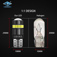 T10 W5W 194 168 3014 3030 Canbus Flash lumière de voiture LED ampoules 12V LED 501 W5W T10 LED ampoule lumières