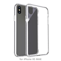 La nouvelle coque de téléphone transparente en TPU + verre trempé, résistante aux chocs et à l'eau, pour iPhone XS MAX XR 11, 2023