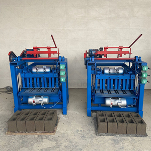 Máquina de ladrillos móvil pequeña para el hogar, prensa de ladrillos de cemento sin quemaduras, máquina de fabricación de ladrillos de coagulación - Product Image 5