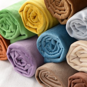 Kain beludru warna kustom 240gsm-bahan tekstil rumah beludru Belanda lembut untuk furnitur & tirai, siap dikirim - Product Image 3