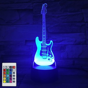 Lámpara Nocturna 3D Personalizable con Nombre, Lámpara LED de Regalo con Cambio de Color Controlado por Tacto para Regalo de <span class=keywords><strong>Cumpleaños</strong></span> o Regalo Navideño - Product Image 6
