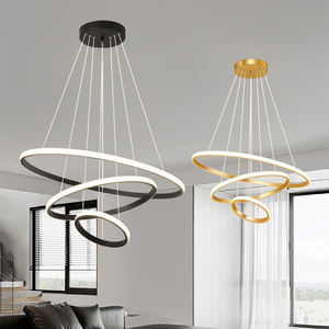 Orecchino Led moderno pendente <span class=keywords><strong>lampadario</strong></span> luce Art Deco luce pendente per sala da pranzo soggiorno - Product Image 1