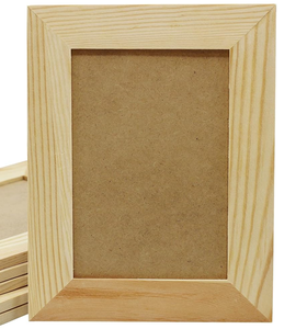 Cadres photo <span class=keywords><strong>créatifs</strong></span> en bois de pin de haute qualité, écologiques, à suspendre au mur, six pièces, autoportants, DIY - Product Image 1