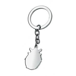 Llavero Ladybird de plástico blanco y negro para niños y adultos - Product Image 1