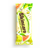 Pochette debout en plastique EVOH-PE personnalisée sac à trois joints latéraux et à dos pour les glaces glacées et la crème glacée