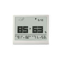 Thermomètre hygromètre numérique LCD grand format Melifon M-906, mémoire MAX/MIN, plage de mesure 14F-122F, pour la maison, la crèche, la serre
