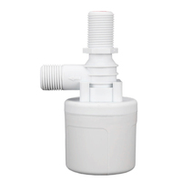 Vanne à boisseau sphérique horizontale verticale en PVC à contrôle manuel 1/2 3/4 1 fileté pour réservoir d'eau automatique Vanne à flotteur OEM personnalisable