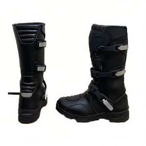 Botas de Motocross al por Mayor para Hombre, Impermeables, Transpirables, de Cuero para Deportes, Carreras y Motociclismo, con Nombre del Equipo Personalizado a Precio Económico - Product Image 1