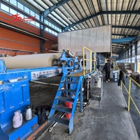 Mesin Kertas Kraft Mesin Kertas Bergelombang Lini Produksi Pulp Karton Daur Ulang Kecepatan Tinggi
