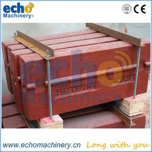 La trituradora de impacto de alto cromo parte la barra de soplado PF1214 para trabajos de construcción de maquinaria - Product Image 5