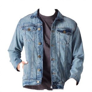 Korean Style Denim <b>Jacket</b> Distressed Long Sleeve Autumn Outerwear OEM Manufacturer - Product Image 3