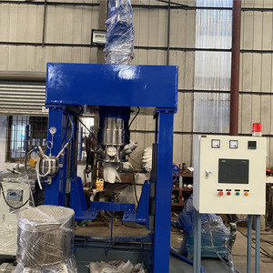 Pilot Use Vacuum Mixer Double Planetary Mixer <b>Battery</b> Slurry Mixing Machine Vertical Kneader - Product Image 5