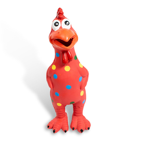 Wholesale Pet <strong>Dog</strong> Chew <strong>Toys</strong> <strong>Latex</strong> Spotted Chicken Medium Large Eco Friendly Durable Interactive Pet <strong>Dog</strong> <strong>Squeaky</strong> <strong>Toys</strong> - Product Image 5