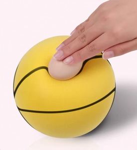 Ballon de basketball promotionnel en gros, coloré, silencieux et élastique pour jeux en extérieur - Product Image 2