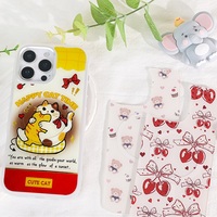 Coque de téléphone à panneau arrière magnétique remplaçable pour Iphone17/17pro/17promax/17air avec le chat alimentaire coloré doré