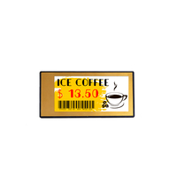 Étiquette de prix numérique électronique NFC Eink à 4 couleurs avec indicateur LED pour la gestion des stocks des magasins de détail