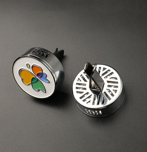 Clip diffuseur de parfum pour grille d'aération de voiture en métal, support de diffuseur de parfum automobile - Product Image 4