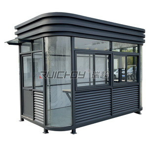 บ้านพักยามโครงสร้างเหล็กทรงโค้งสองมุม ดีไซน์ทันสมัย รุ่นรุ่ยโชว์ - Product Image 4