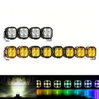 Barre lumineuse LED Spot Beam tout-terrain pour camion, SUV, 4x4, ATV, UTV - 12V 30W 6000 Lumens, design modulaire