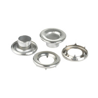 Vêtements en dentelle Yoga Mate Metal Flat Eilet Grommet Plating Colored Oeillets for Bags Hats Garment