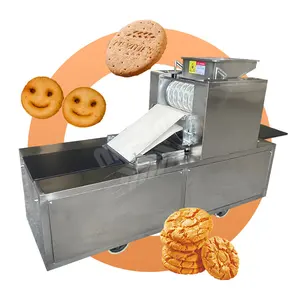 MY Rotary Press Peach Biscuit Make Machine Small Mini Peach Pastry Machine Pour Cookie