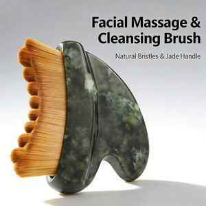 <span class=keywords><strong>Massaggiatore</strong></span> <span class=keywords><strong>Viso</strong></span> <span class=keywords><strong>in</strong></span> Giada con Logo Personalizzato, Spazzola per Drenaggio Linfatico, Strumento Anti-Fatica <span class=keywords><strong>in</strong></span> <span class=keywords><strong>Pietra</strong></span> Naturale per Massaggio Occhi, Collo e Corpo Intero - Product Image 1