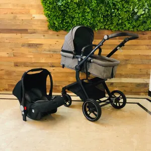 Brightbebe set di passeggini per passeggini leggeri con tettuccio per bambini con seggiolino auto 2 in 1 sistema di viaggio