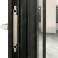 Fenêtres anti-effraction noires, verre incassable, fenêtre à battant résistante aux chocs pour la maison