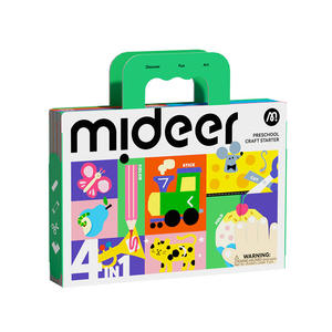 Kit de preparación para jardín de infantes Milu Deer, manualidades de origami para cortar papel, actividades educativas para niños de 4 a 6 años - Product Image 3