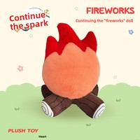 YD TOYS Jouet en peluche en forme de bâton de feu, série thème maison de jeu et camping, jouet éducatif pour enfants de 5 à 7 ans, pour les fêtes
