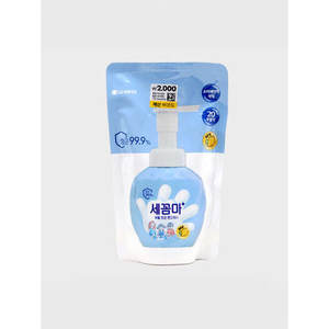 Secomma 200 ml Limón Aroma Burbuja Antibacteriano Lavado a mano Recarga Características Blanqueamiento & Ingrediente químico - Product Image 1