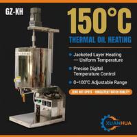 Machine à rouge à lèvres semi-automatique à engrenages de haute précision XUANHUA GZ-KH, capacité 20L, chauffage à l'huile thermique, pour liquides visqueux