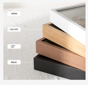 Caja de sombra 3D de Arte de madera para manualidades, marco de fotos de imagen profunda, bolsa blanca de alta calidad personalizada, embalaje <span class=keywords><strong>familiar</strong></span> con logotipo de madera de Europa - Product Image 4