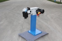 Mini meuleuse à bande S-100 TTMC, taille de la bande 100 x 1220 mm, meuleuse à bande, ponceuse, moteur monophasé