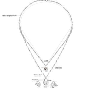 Parures de bijoux pour femmes en acier inoxydable plaqué or 18 carats, livraison gratuite, très demandées - Product Image 4