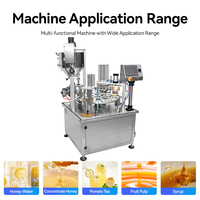 Machine de remplissage et de scellage rotative automatique pour miel, pulpe de fruits, sirop et pâte de loquat – Offre Spéciale