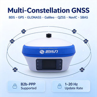 Peralatan Survei GNSS RTK Stonex S6II Lite Profesional, Penerima GPS Base Rover IMU, Berperingkat IP68, Suhu Operasi -30~65