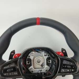 Volante Deportivo Personalizado de Fibra de Carbono M6 para <span class=keywords><strong>BMW</strong></span> Serie <span class=keywords><strong>G</strong></span> M3 M4 M5 F90 <span class=keywords><strong>M8</strong></span> X3m X4m X5m X6m - Product Image 2