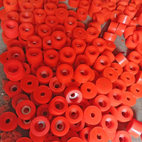 Huayan Machine de criblage vibrant pour bols de colle de moulage en polyuréthane rouge, pour applications minières à haute température, fabriquée au Shandong, certifiée 1