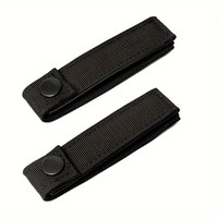 4 pouces 6 pouces MOLLE Snap Straps Nylon Webbing Adapter for Backpack Panel Connectors Tactical Quick-Release Attachment System