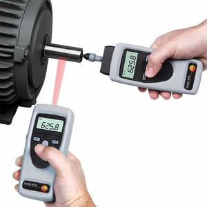 เครื่องวัดความเร็วรอบ Testo 470 ของแท้รุ่นใหม่ แบบไม่สัมผัสและแบบกลไก วัดความเร็วรอบแบบดิจิตอล - Product Image 3