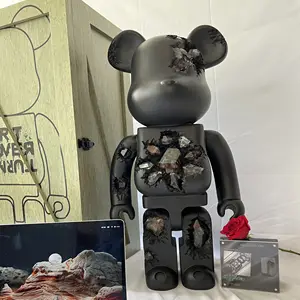 Bearbrick 400% 28cm high Graffiti Design Before and After The Co