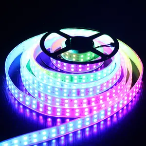 1903/WS2811 DOUBLE ROW 120leds/M addressable led strip two row dream color