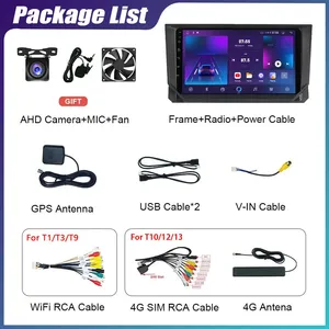 Autoradio multimédia Android pour SEAT <span class=keywords><strong>Ibiza</strong></span> 2017-2020, Carplay sans fil, AUX, unité principale stéréo, WIFI, 4G, Navi, 2Din, DSP, compatible avec le monde entier - Product Image 6